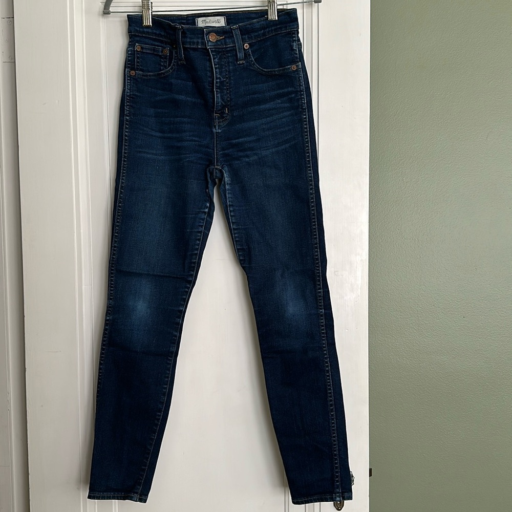 Madewell 10” High Riser Skinny Skinny, Size 26